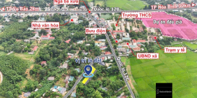 Bán lô đất giá rẻ tại Lạc Sơn , sát thị trấn Vụ Bản Hòa Bình cũ