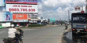 Bán đất thổ cư: Bán xưởng có nhà MTKD đường Kinh Dương Vương, 6.5x50m NH9m,cấp 4