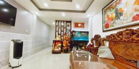 Bán nhà riêng: HXH 6m, đường Tô Hiệu, 56m2, 4x14, 4 tầng, nhà mới ở ngay, Chỉ 8 