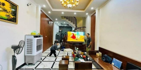 Bán nhà riêng: Bán Nhà Ngõ 247 Định Công Thượng, Dt 59m2 xây 5 tầng , Giá 6,9 tỷ