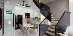 Bán nhà riêng: Kèo Thơm! Nhà lầu mới xây gần trạm thu phí P. Bửu Long. Chỉ 800Tr