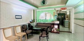 Bán nhà riêng: MT view sông Lò Gốm Q6, 100m2 ngang 4.5m nở hậu, SHR 6PN, giá 15 