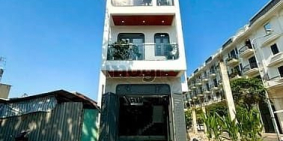 Bán nhà phố dự án: Nhà MTKD đường thông Thạnh Lộc 16, DT:4x22M, Lửng, 3Lầu, 5PN,