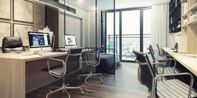 Bán căn hộ chung cư:  Charmington - officetel 80m2 văn phòng đa ngành nghề, 181