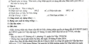 Bán biệt thự: Bán dãy nhà 13 phòng mặt tiền rẻ (10,5x24) 86 Đường số 1 p13 Gò Vấ