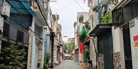 Bán nhà riêng: Nhà Nát Hẻm Nhựa Thông 6M Xe Hơi GÒ DẦU 4.3X13M GPXD 1T1L3L1T Giá