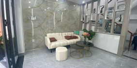 Bán nhà riêng: Bán nhà hẻm oto Nguyễn Văn Quá q12 - 4m x 16m - 5 tỷ 350 - đủ nội