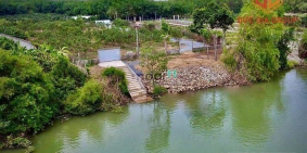 Bán nhà riêng: Bán nhà vườn ven sông Đồng Nai xã Bình Lợi, sổ hồng 1607m2 giá 6.