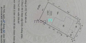 Bán nhà riêng: 24 tỷ sở hữu 193m2 đất thổ cư sổ hồng vuông đét, đất VÀNG Hà Nội