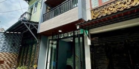 Bán nhà riêng: Hẻm xe hơi, gần mặt tiền Nơ Trang Long P7 Bình Thạnh, giáp Phú Nh