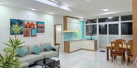 Bán căn hộ chung cư: Bán căn hộ Hoàng Kim, DT 75m2, 3PN, có NT, giá 3.350 tỷ