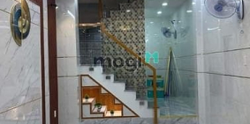 Bán nhà riêng: NHÀ MỚI 5 TẦNG BTCT –410/7 Lê Quang Định, P.11,     Giá: 5,88 t