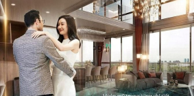 Bán căn hộ chung cư: 3PN View Biển Diamond Centery - Celadon tầng trung, view đẹ