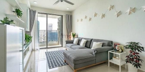 Bán căn hộ chung cư: Bán Căn Hộ 2PN view Sân Bay 2,3 tỷ/57m2 Full nội thất - cho