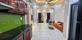 Bán nhà riêng: Bán Nhà Mới Gò Vấp - 37m2 x 2 Tầng , Hẻm OTo Thông