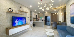 Bán căn hộ chung cư: Bán căn 2PN KINGDOM101 Block B nội thất đẹp giá 5.25 bao hế