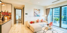 Bán căn hộ chung cư: 2 Tỷ 2 ,sỡ hữu CH 55m2-2pn view MT, full NT,SHR 80%,Nguyễn 