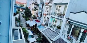 Bán nhà riêng: VIP Q.8 - Tạ Quang Bửu - 64m2 - 4 tầng đúc - hẻm xe hơi - giá 9ty