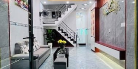 Bán nhà riêng: Bán nhà đẹp Bùi Minh Trực - 40m2 hẻm xe hơi - 3 tầng 4 phòng - 5t