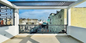 Bán nhà riêng: Bán nhà hẻm 3,5m đườg Nguyễn Tư Giản,P.12, 5 x 9, 4 tầng giá 5.8 