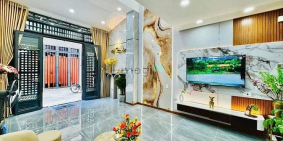 Bán nhà riêng: Bán nhà hẻm xe hơi đường Phạm Văn Chiêu, P.14, 4 x 11, giá 6.39 t