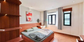 Bán nhà riêng: Bán nhà hẻm xe hơi thông Dương Quảng Hàm,P.5, 4 x 12,5, 5 lầu giá