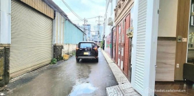 Bán nhà riêng: Bán nhà hẻm xe hơi 4,5m đường Lê Đức Thọ, P.15, 4,2 x 13 giá 6.99