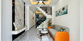 Bán nhà riêng: Bán nhà hẻm xe hơi 1 sẹc Nguyễn Tư Giản, P.12, 3,4 x 11, giá 4.6 