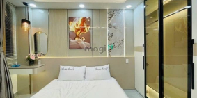 Bán nhà riêng: Bán nhà 2 mặt hẻm 4m thông Quang Trung, P.11, 3,3 x 13, giá 5.95 