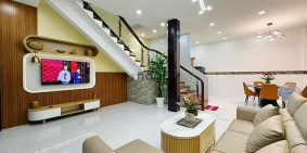 Bán nhà riêng: Bán nhà hẻm xe hơi Nguyễn Văn Khối,P.8, 5,5 x 11 NH6,5m giá 5.65 