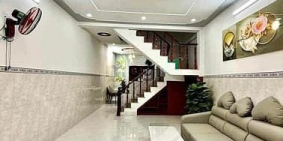 Bán nhà riêng: Bán nhà thới an 16 phường thới an 2 tầng chỉ 4 tỷ 350.