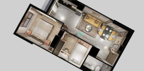 Bán căn hộ chung cư: sở hữu căn hộ 2pn tại trung tâm dĩ an chỉ với 225