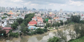 Bán căn hộ chung cư: Bán căn góc 3pn , 2wc 74m view sông sky garden 3 Phú Mỹ HuN