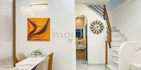 Bán nhà riêng: Bán Nhà Phan Văn Trị Bình Thạnh Hẻm Xe Hơi 3PN Full Nội Thất 27m2