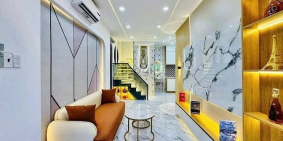 Bán nhà riêng: Lên sóng căn nhà đẹp MẶT TIỀN ĐƯỜNG LÊ LAI GÒ VẤP. Giá: 2 Tỷ 5