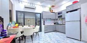 Bán nhà riêng: Nhà hẻm oto- 4 Tầng- 5x10m - 3 Phòng Ngủ Master-6 tỷ 150