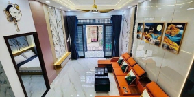 Bán nhà riêng: Bán nhà đường số 1,p.13, 6.5x9m, 2 tầng, 4pn, 5.8 tỷ, tl