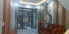 Bán nhà riêng: Nhà mới 4 tầng, 57m², 4PN, xe hơi tới cửa, đường Đất Mới, Bình Tâ
