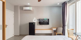 Bán căn hộ Mini, Dịch vụ: CHDV Full nội thất bancol mới- NGAY ĐH Ntt - ĐH văn l