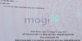 Bán đất thổ cư: 20 mét mặt tiền Đường Dương Gia Trang - ấp 6 Nha Bích - Chơn Thà