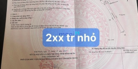 Bán đất thổ cư: Đất chỉ hơn 200 triệu -Tại ấp 4 - An Khương -Huyện Hớn Quản Bình