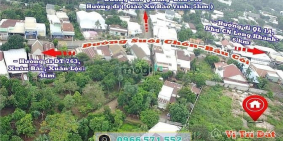 Bán đất thổ cư: Bán đất thổ cư sau chợ Bầu Cối, P Bảo Vinh. Đồng Nai. Giá chỉ 4,