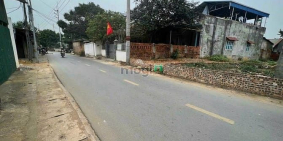 Bán đất thổ cư: Bán lô đất mặt đường trục chính – 121m trại láng, cổ đông