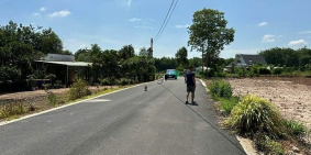 Bán đất thổ cư: Bán Đất Mt Nhựa Long Tân Dầu Tiếng Xe Hơi Tới Nơi, Gần Kcn, Chỉ 