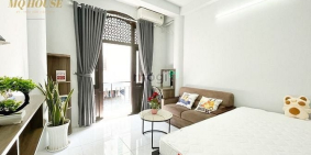 Căn hộ chung cư: Bacony gần Đài truyền hình, cầu Điện Biên Phủ, ĐH XHNV Quận 1