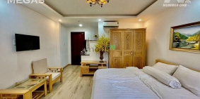 Căn hộ chung cư: Cho thuê căn hộ Lê Thánh Tôn Q1, hẻm thông qua 8A Thái Văn Lung