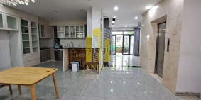 Biệt thự: Biệt Thự Đảo Kim Cương Hầm 3 Lầu, Thang Máy - Đủ Nội Thất