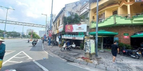 Nhà phố: Cho thuê nhà GÓC 2MT số 1 đường Nguyễn Thái Học, Phường Cô Giang, Quận