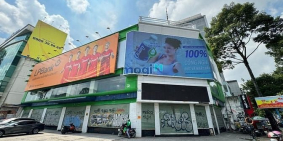 Nhà phố: Cho thuê nhà GÓC 2MT 125 Cách Mạng Tháng Tám, P. Bến Thành, Quận 1,HCM