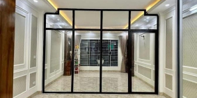 Biệt thự: Cho thuê biệt thự sân vườn Mễ Trì Hạ đối diện Keangnam 200 mét 5 tầng